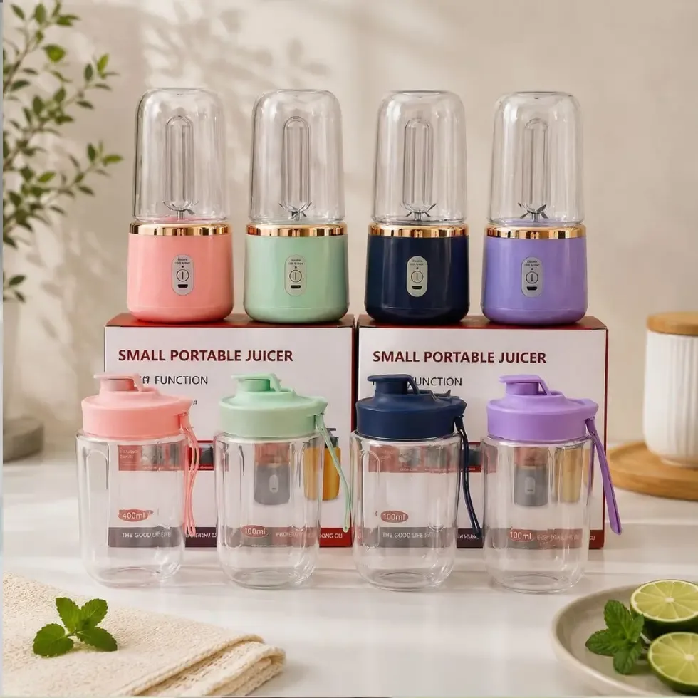 Portable Electric Juicer Blender – Rechargeable Mini Smoothie Maker with Extra Travel Cup - Buy Online in Bangladesh | ShopTalkBD
