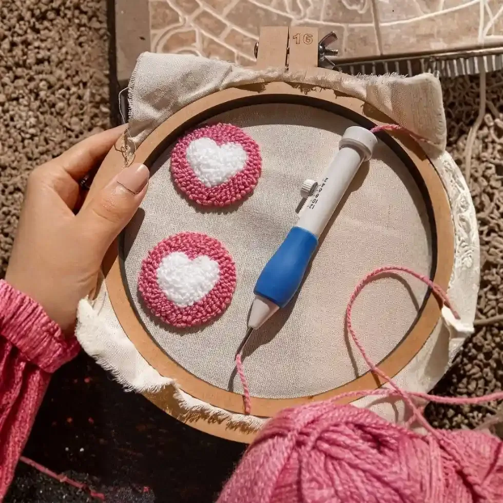Punch Needle Embroidery Pen Set – Adjustable DIY Needle Craft Tool - Buy Online in Bangladesh | ShopTalkBD