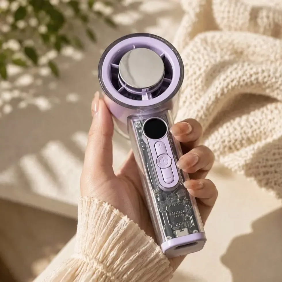 Transparent Design Handheld Portable Fan - Buy Online in Bangladesh | ShopTalkBD