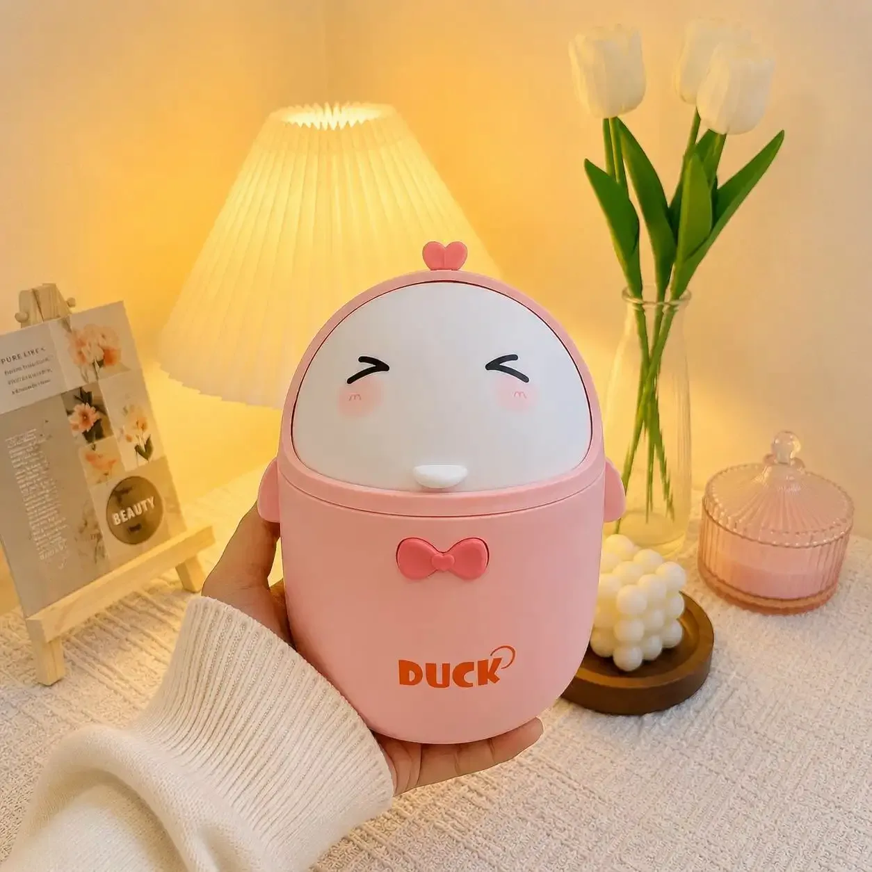 Cute Duck Mini Desktop Dustbin - Buy Online in Bangladesh | ShopTalkBD