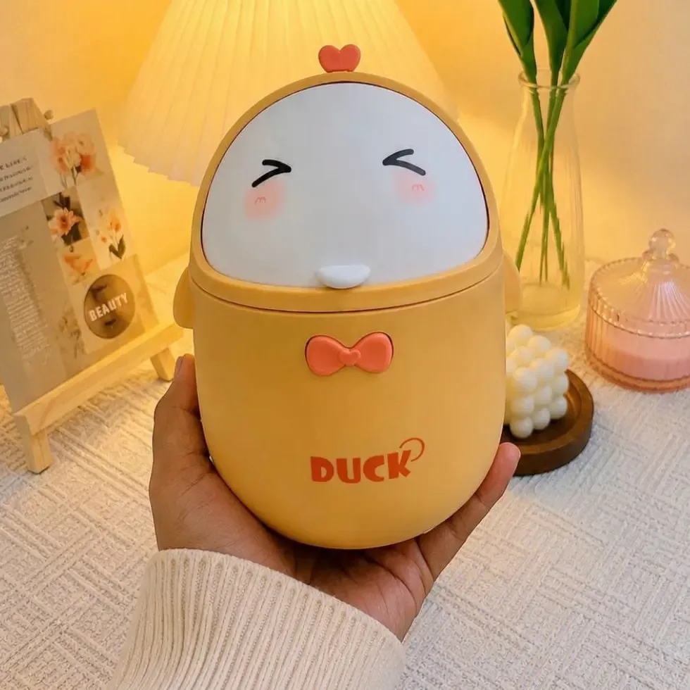 Cute Duck Mini Desktop Dustbin - Buy Online in Bangladesh | ShopTalkBD