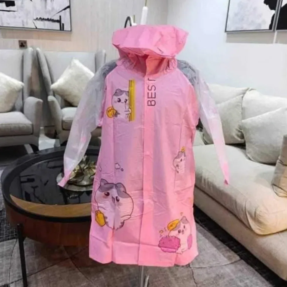 Kids Cartoon Printed Hooded Raincoat (kids raincoat) Price in Bangladesh | ShopTalk BD