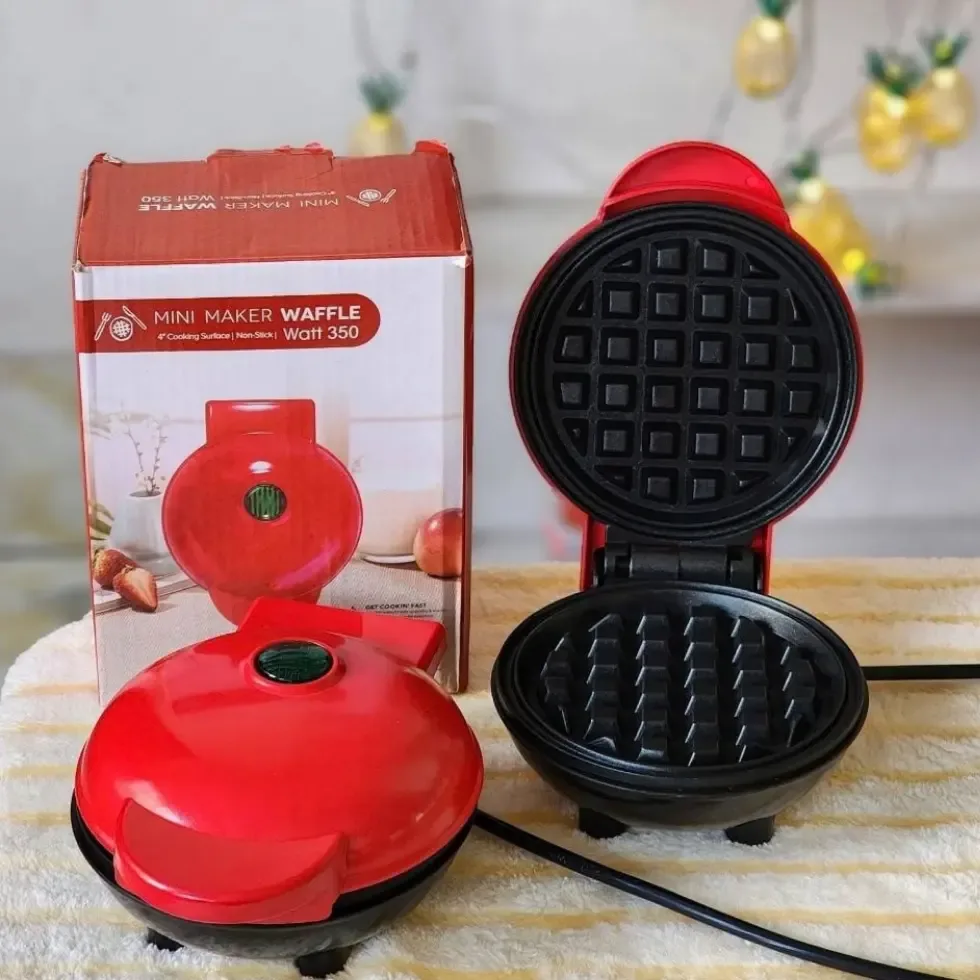 Mini Maker Waffle (350W, Non-Stick) (mini waffle maker) Price in Bangladesh | ShopTalk BD