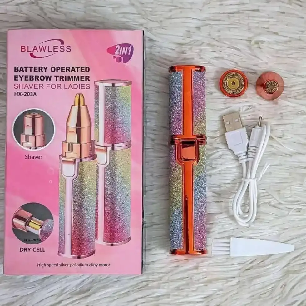 Blawless 2-in-1 Eyebrow Trimmer &amp; Shaver for Ladies Price in Bangladesh | ShopTalk BD