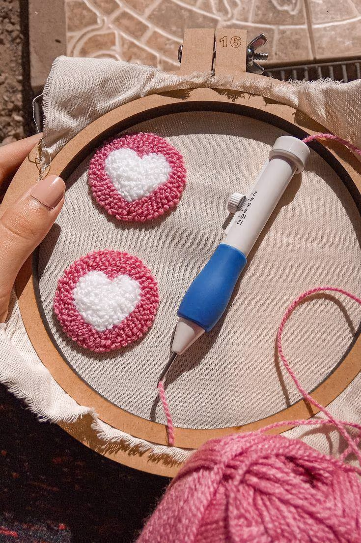 Punch Needle Embroidery Pen Set – Adjustable DIY Needle Craft Tool
