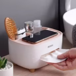 Orginal Ecoco Tissue Box, PVC Tissue Box, Multifunctional Box, Pen Holder, Remote Control, Tissue Holder, Storage Box, Cosmetic Tissue Box - Image 3